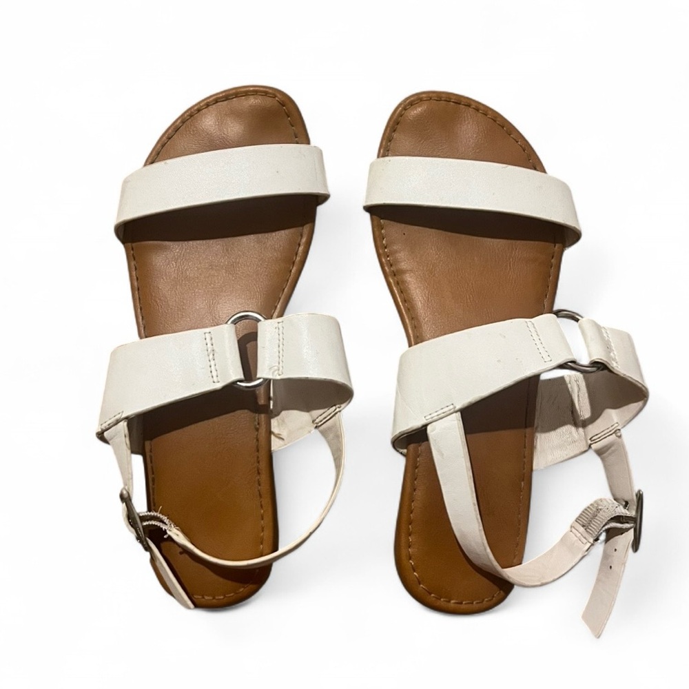 Women’s White Strap Sandals